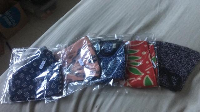 Masker Kain 2ply Motif Cowok