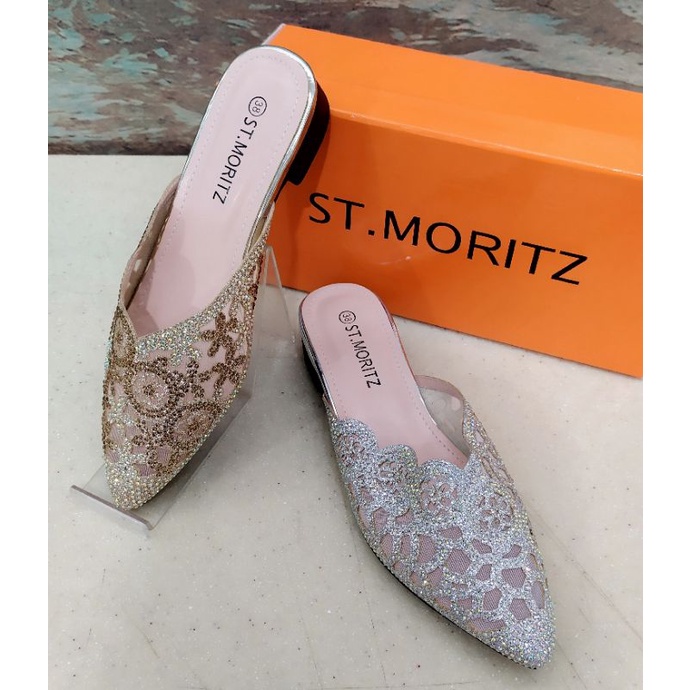 Sandal Slop Pesta ST.MORITZ