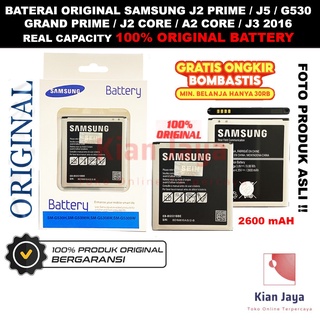 [Garansi 100% Ori] Baterai Samsung Galaxy J2 Prime Grandprime G530 J5 J3 J310 J2 Core A2 Core Grand Prime Batre Hp Original