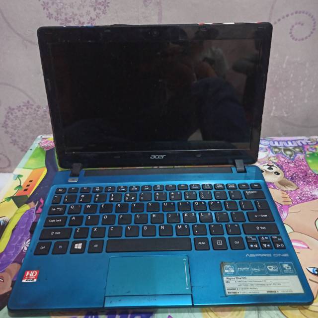 Laptop Acer aspire one 725 Amd C-70 Ram 2GB 320GB WIN7 SECOND