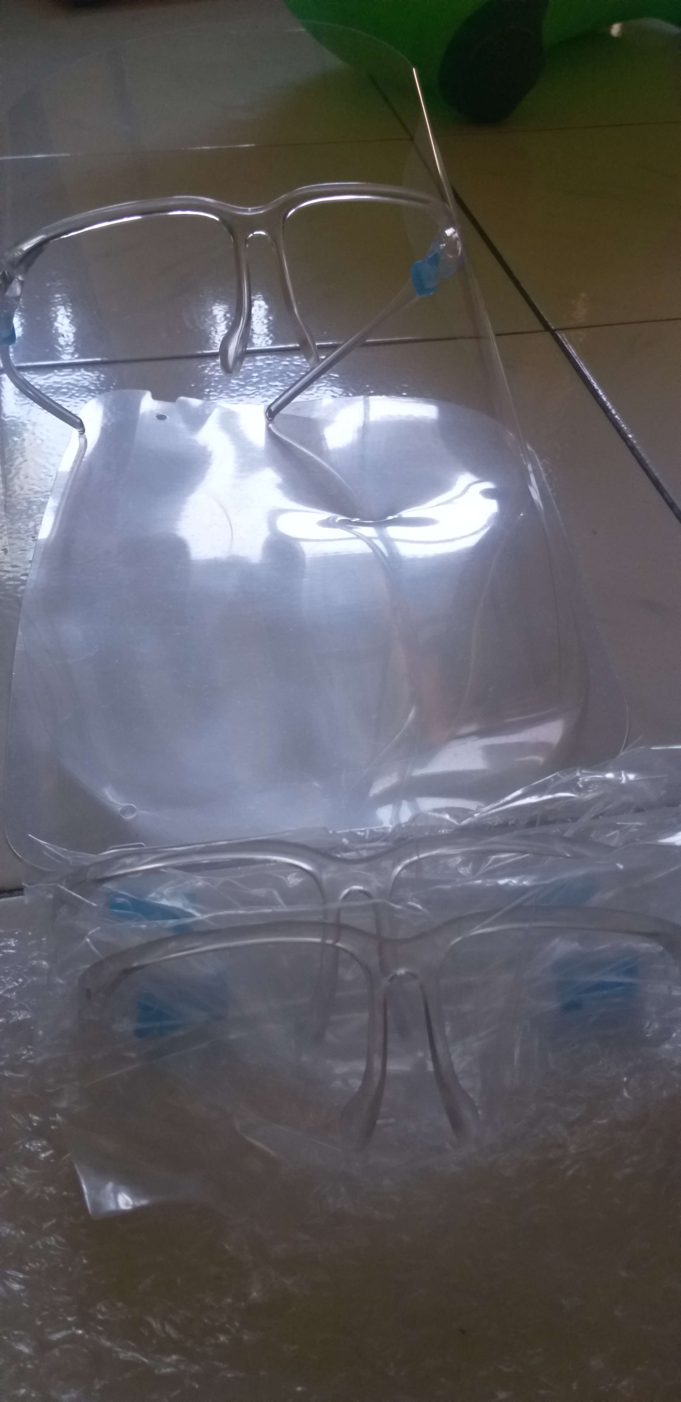 Amigoa Kacamata Goggles Transparan Proteksi Full Face