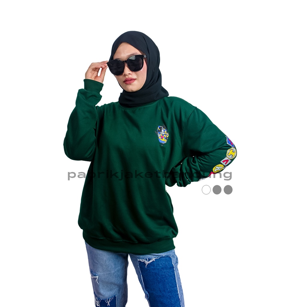 Mickey Tren Sweatshirt  Holyrider Emerald