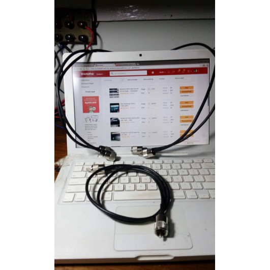 KABEL JUMPER RADIO KE LINEAR atau SWR atau ANTENE TUNER atau DUMMYLOAD