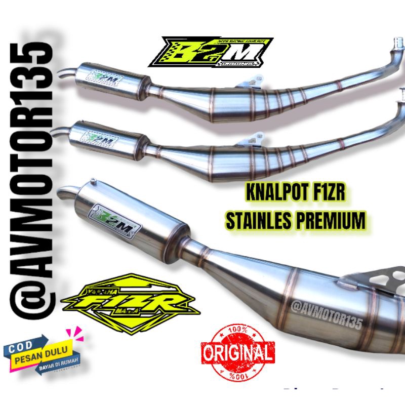 Knalpot f1zr b2tm stainles premium knalpot b2tm f1zr knalpot fisr stainles knalpot f1zr