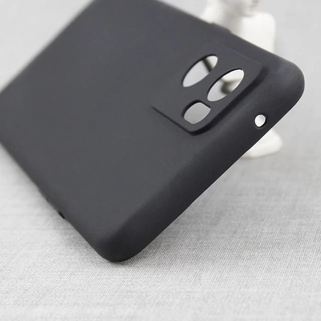 Promo Case OPPO Reno7 5G Soft Case Black Matte Casing Premium Slim Exellent Cover | Soft Matte | Soft Case Macaron Case Reno 7 5G