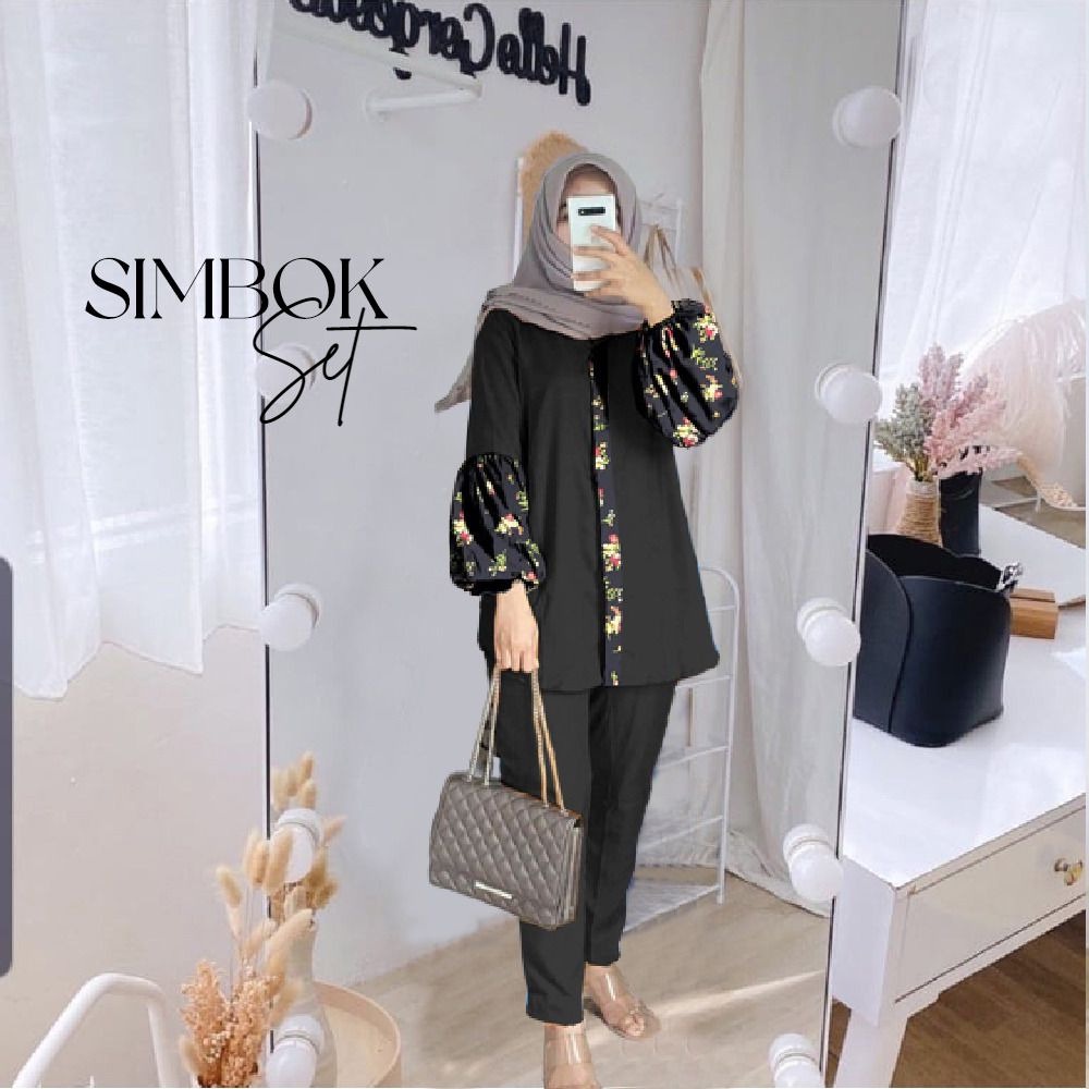 PAKAIAN SETELAN TERBARU SET SIMBOK DMR