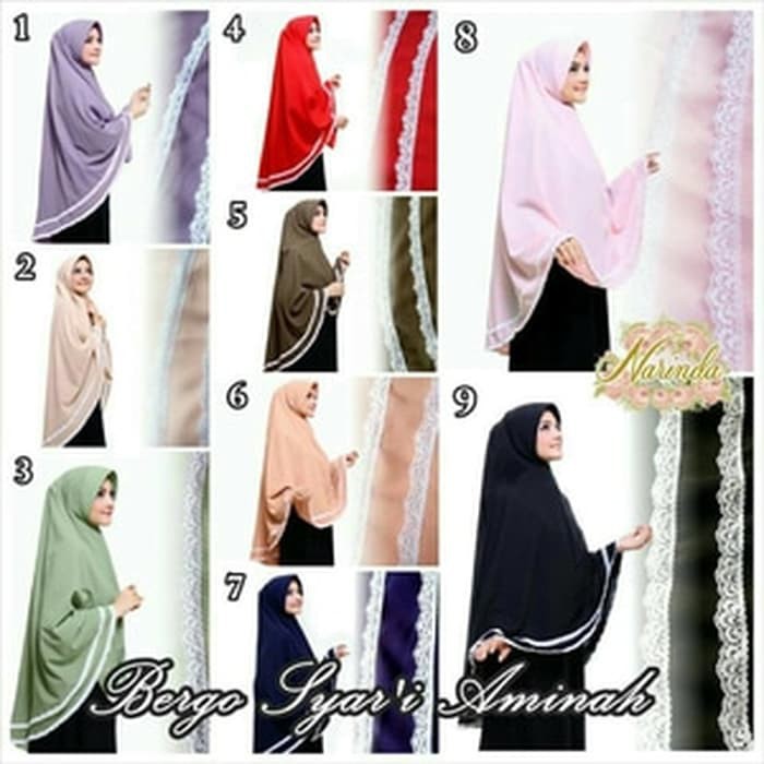 Bergo Syari Aminah