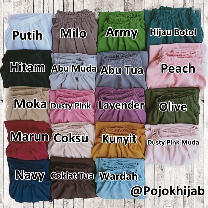 TERMURAH ROK WOLFIS PANJANG PREMIUM/ROK PANJANG WOLVIS SKIRT(1kg=6)