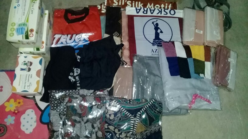 Sania Ruffle Batik Couple Ori Ndoro Jowi /gamis Batik Couple Murah