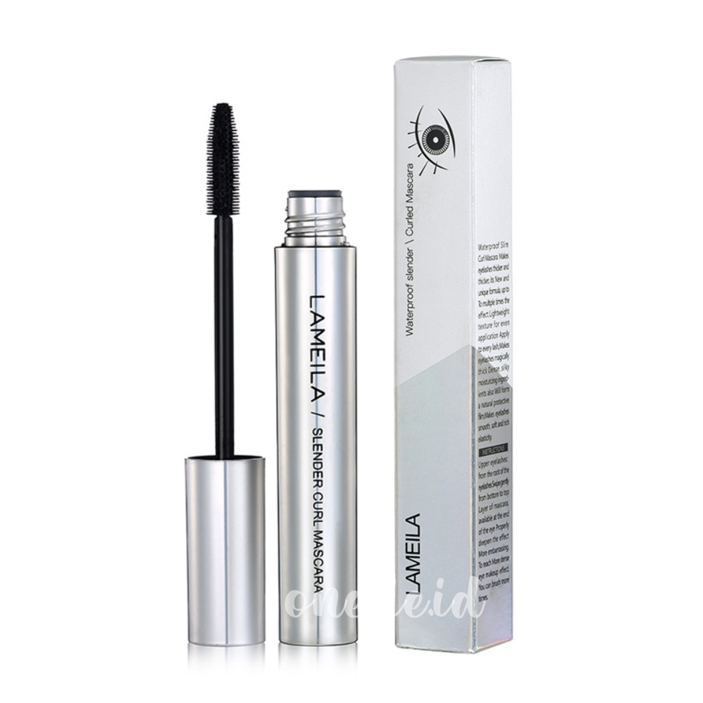 LAMEILA Maskara Silver Long Last Lash Slender Curling Mascara Waterproof LA074