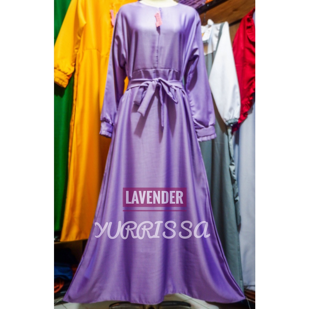 Gamis Balotelli Tali Remple Premium/Gamis Terbaru/Gamis Terlaris/Gamis Modern-3