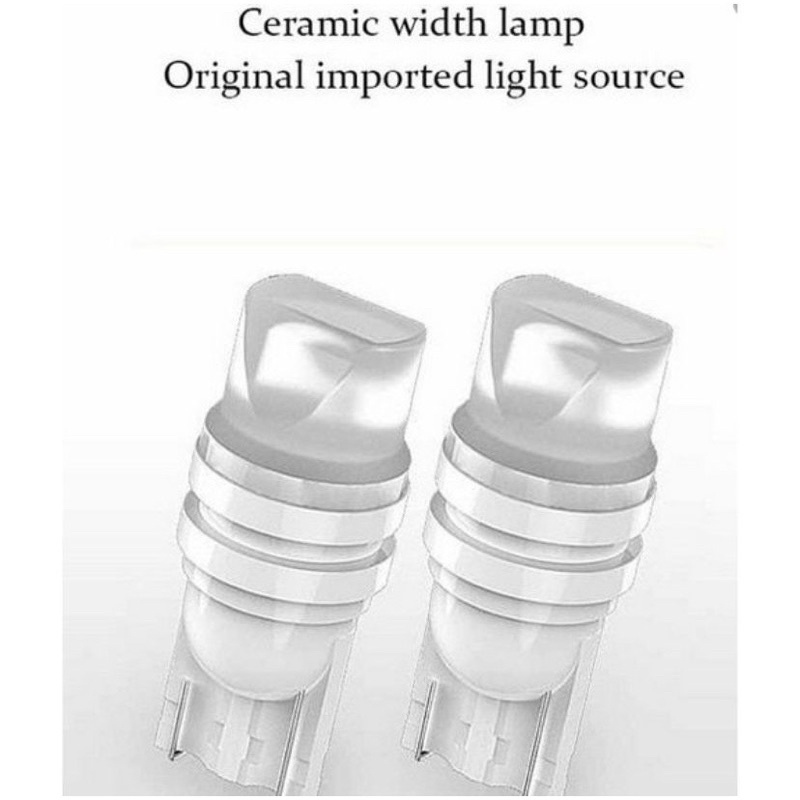 Lampu Led T10 Ceramic Lampu Senja Cristal Anti Panas Keramik Motor Mobil
