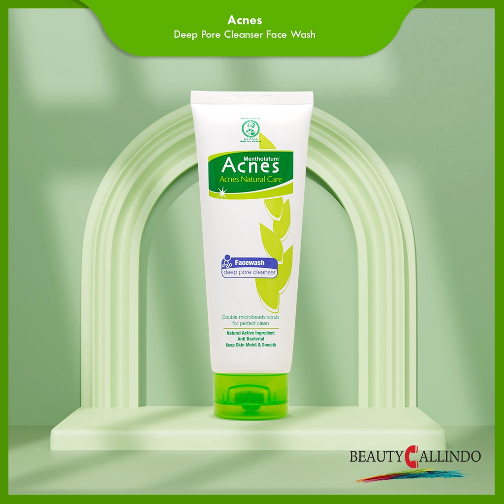 Acnes Deep Pore Cleanser Face Wash Sabun Muka Pembersih Wajah