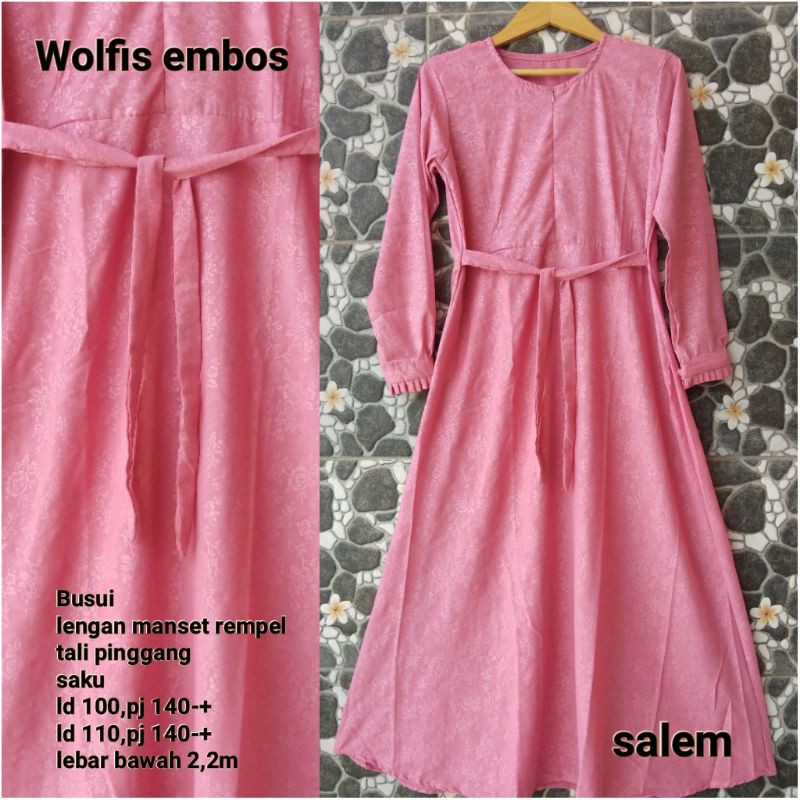 Gamis wolfis embos