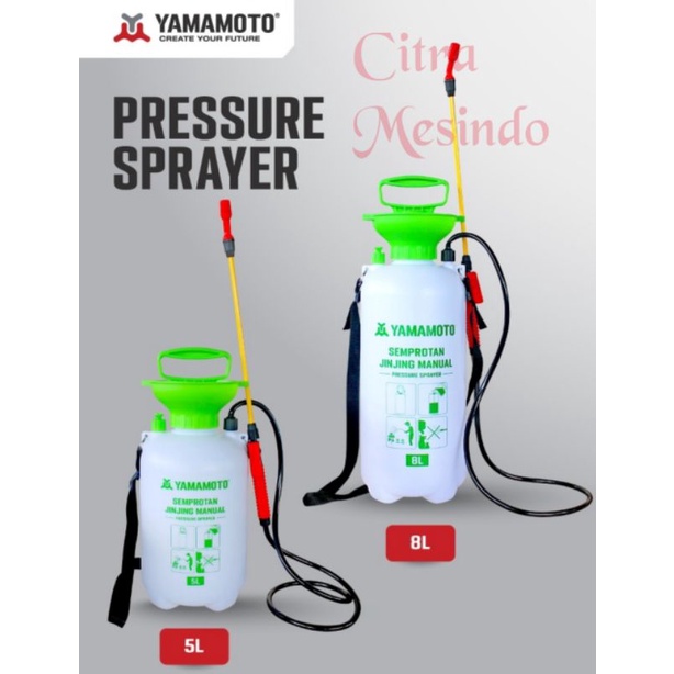 Sprayer Jinjing Manual Semprot Hama 5 liter Yamamoto