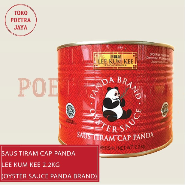 

LEE KUM KEE SAUS TIRAM 2.2KG CAP PANDA (OYSTER SAUCE PANDA BRAND)