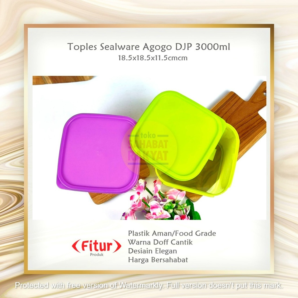 RML995A Toples Sealware Agogo DJP 3000ml