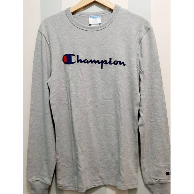 Kaos Champion lengan panjang original