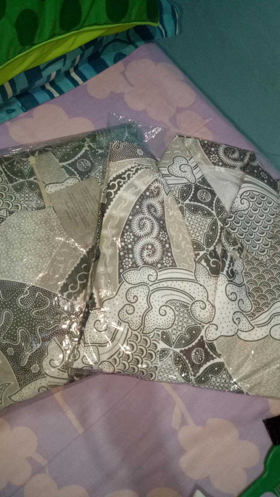 Maura Couple - Sania Ruffle Batik Couple Ori Ndoro Jowi Garansi Termurah Shopee - Batik Modern