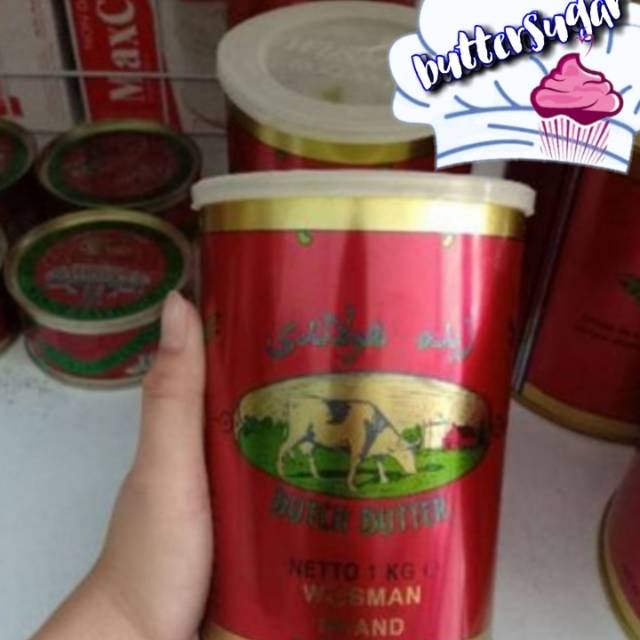 WISMAN SALTED BUTTER 1KG / WYJSMAN