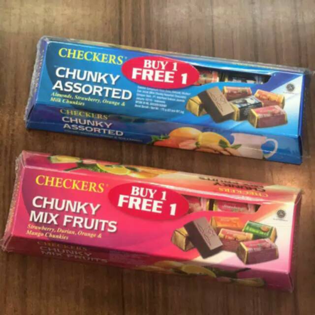 

COKLAT CHECKERS MINI CHUNKY / 175GR