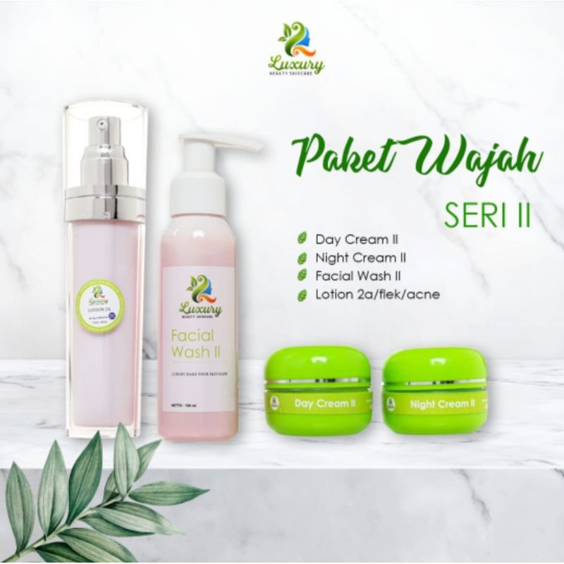 Luxury Beauty paket seri II ( normal , acne , flek )