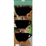 

MINI TEACUP-SHAPED TABLE CHALK BOARD 3pcs/pkt,SECURIT/PAPAN TULIS MEJA