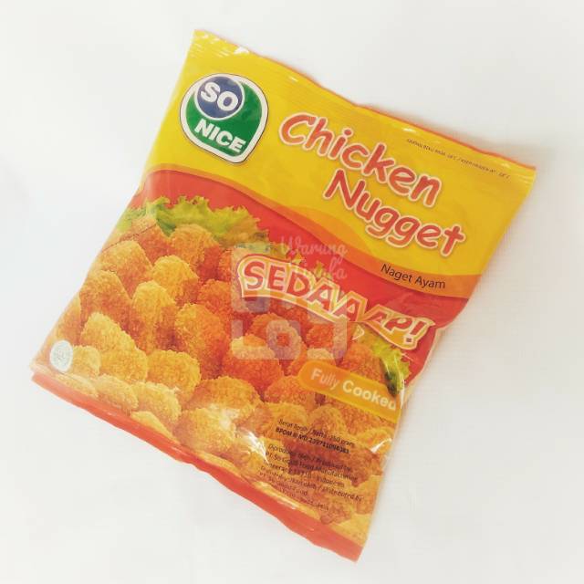 

So Nice Chicken Nugget / Naget Ayam 250 gr