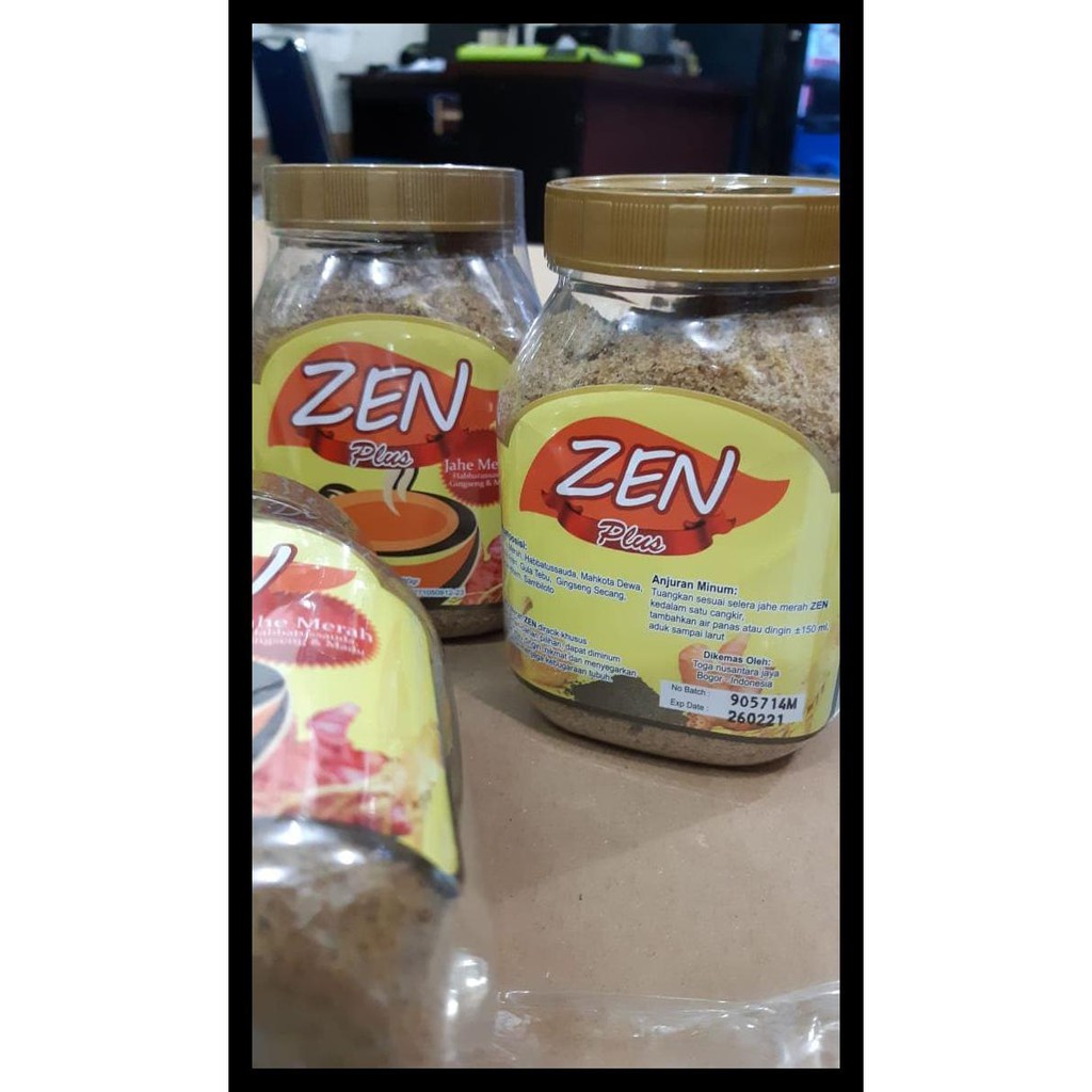 

Zen Plus Jahe Merah Habbatussauda,Ginseng Dan Madu 330Gr Hemat