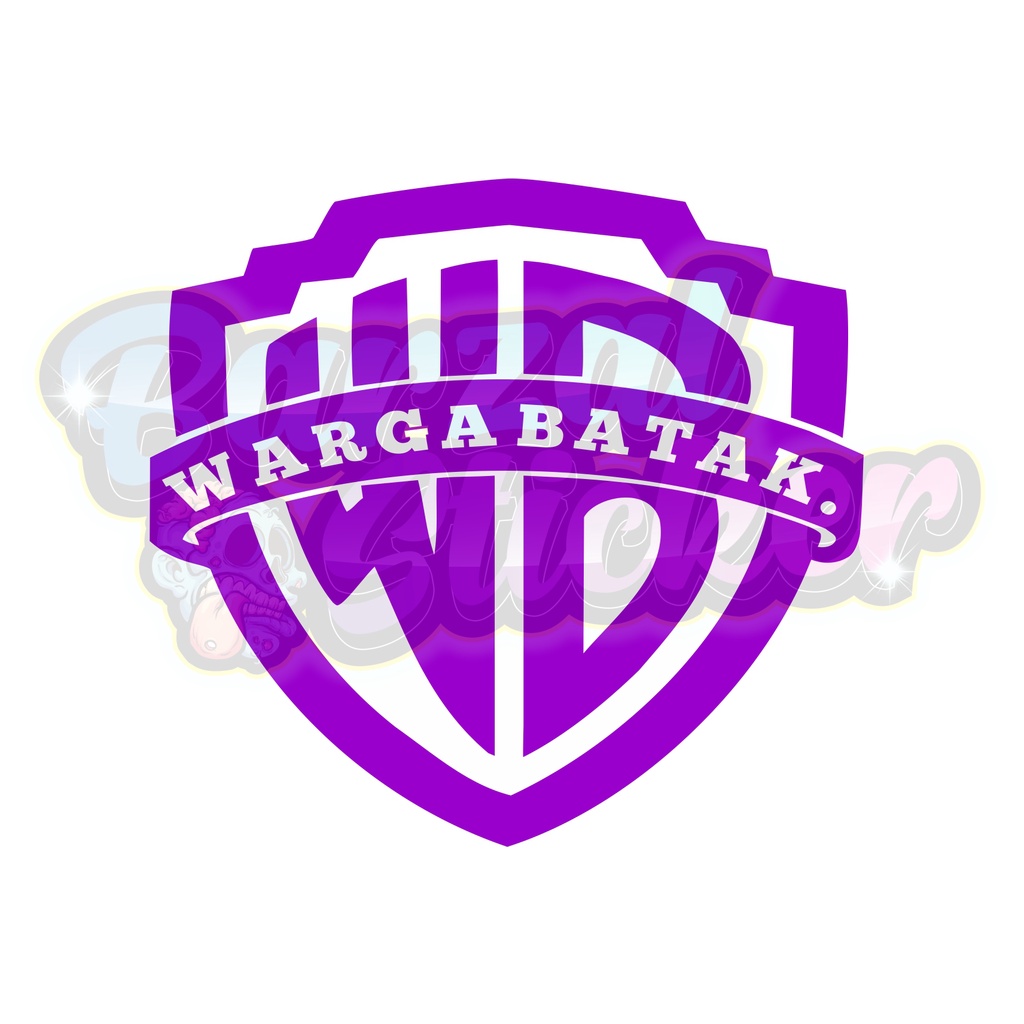 stiker logo wb WARGA BATAK beat