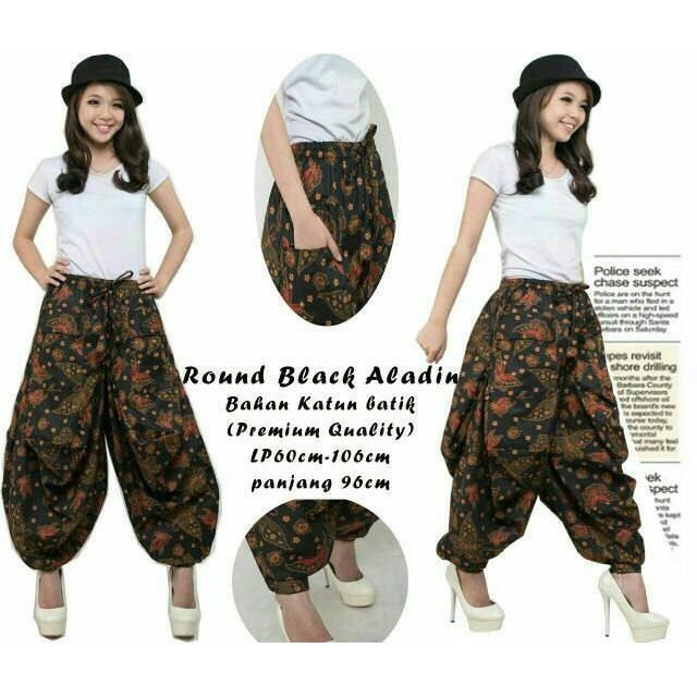 SB Collection Celana Panjang Violla Longpants Aladin Batik Wanita