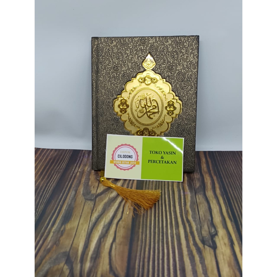 Cetak Buku Yasin dan Tahlil 96 Halaman Jahit Kawat Free Tasbih