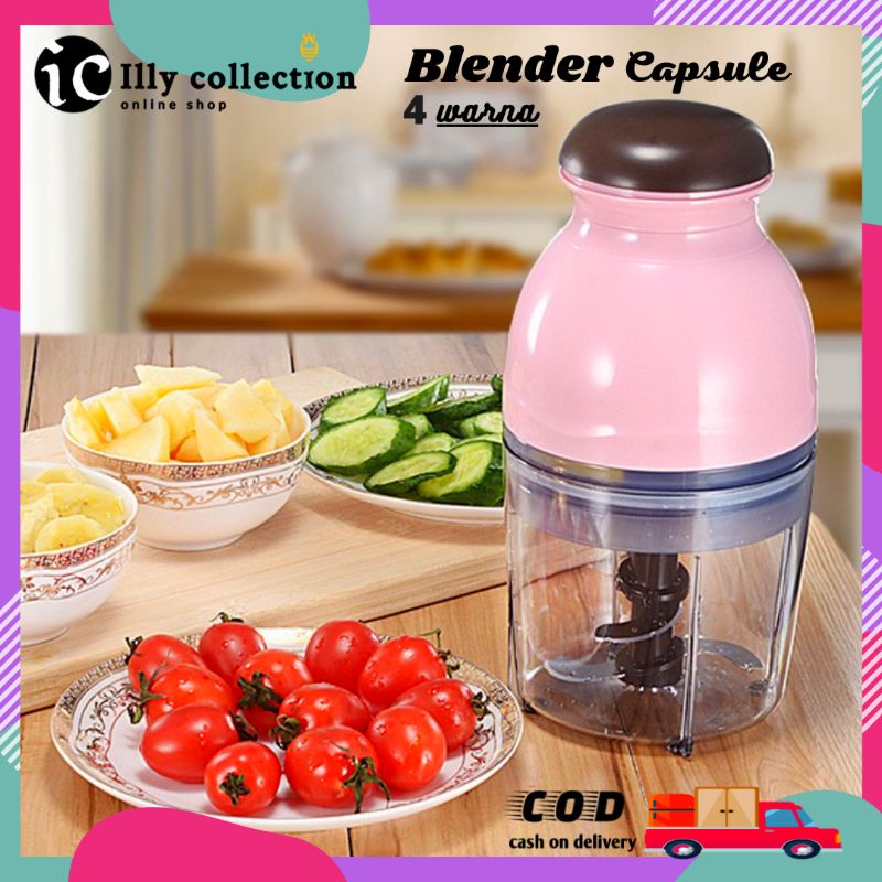 Blender Kapsul Cutter Quatre / Blender Portabel Bentuk capsule