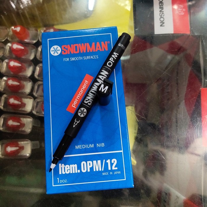

Spidol Snowman Permanent OHP (M) 1 pcs