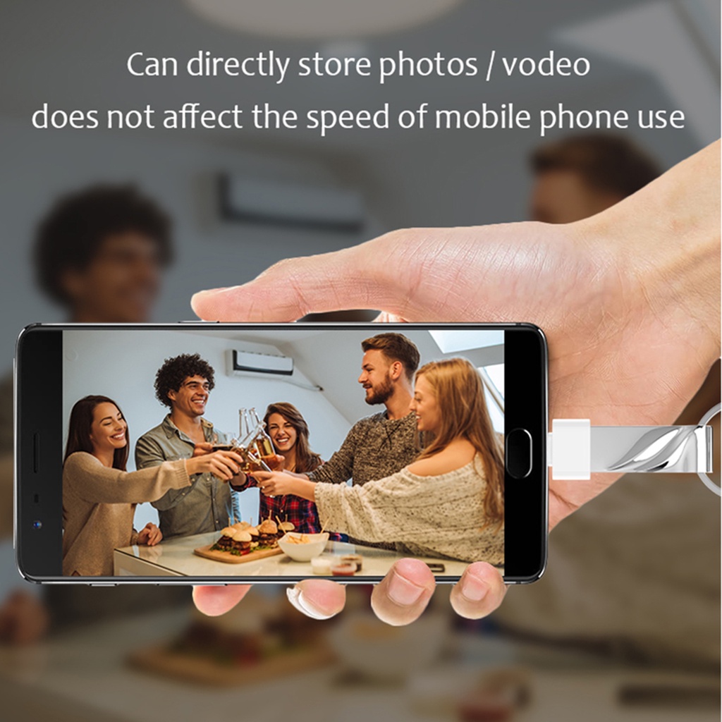 (Huluboy) Flashdisk USB 3.0 Kapasitas Besar 256GB 512GB 1TB 2TB