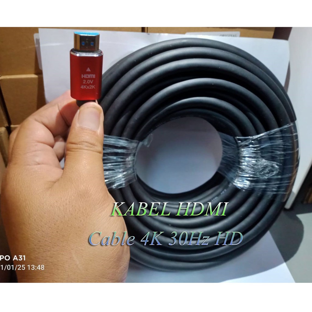 Kabel HDMI v2.0b 4K Ultra HD 1080P PANJANG 15M 15METER