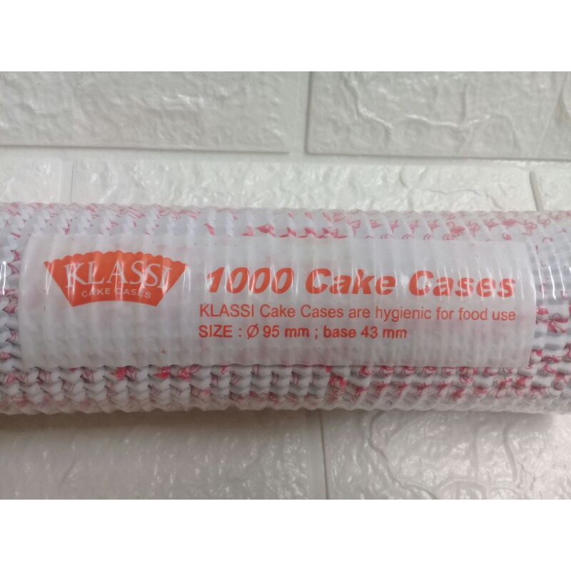 

cup kertas 95mm bolu kukus pendek klassi cake cases isi 1000 pcs