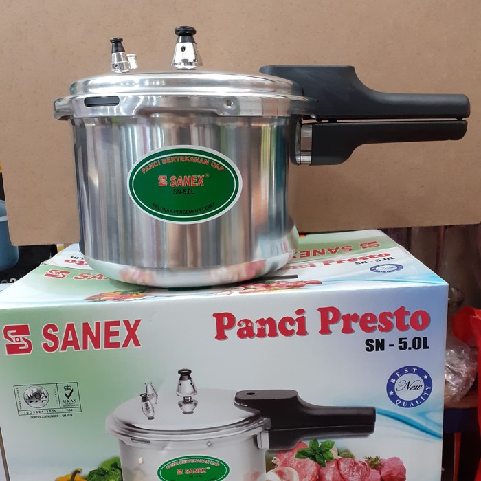 paling laris new produk  Panci Presto Sanex SN 5.0 L Kapasitas 5 liter Murah dan Berkualitas