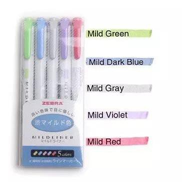 

PROMO 10.10 Zebra Mildliner (satuan) Double-Sided Highlither