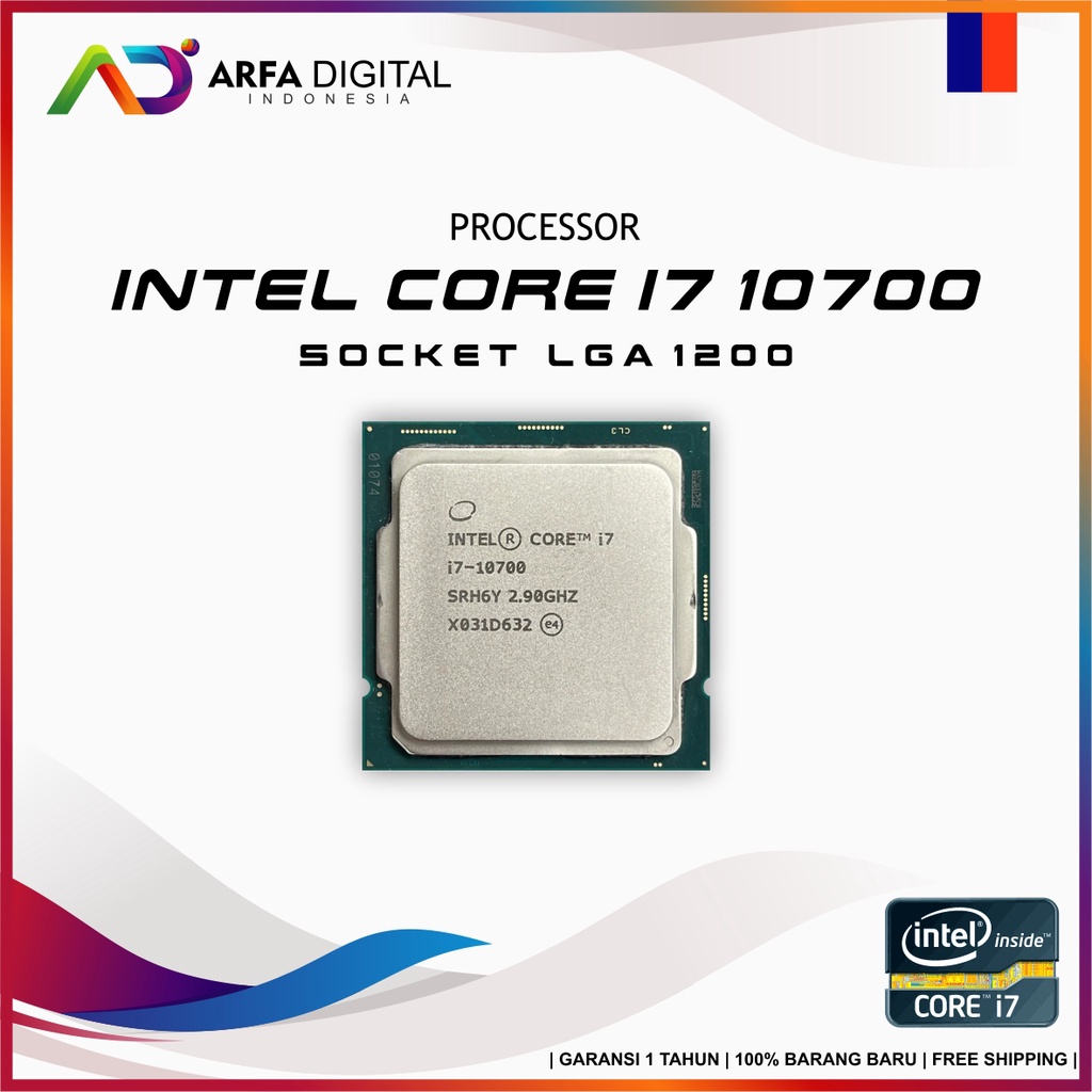 Intel Core i7 10700 2.90GHz 8 Core 16 Thread Comet Lake - LGA1200