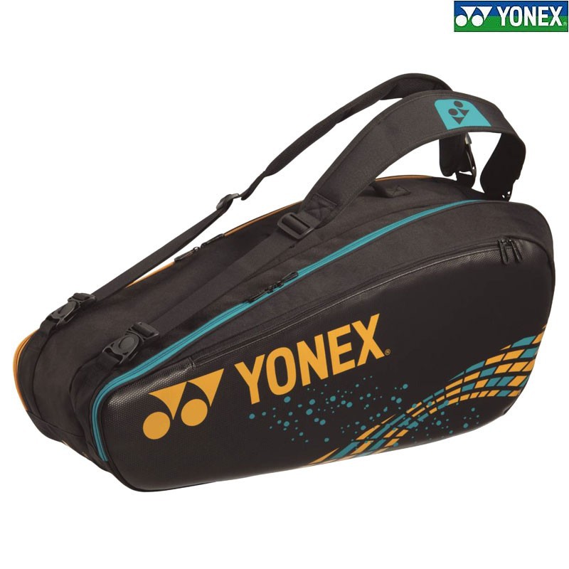 Limited Stock Tas Tenis Tennis Badminton Yonex 92026 6R Camel Gold Original