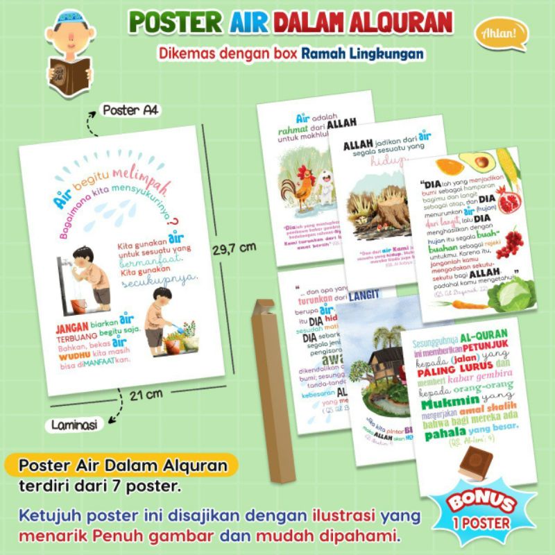 

Paket Bundling 7 Poster Air dalam Al-Quran Ahlan