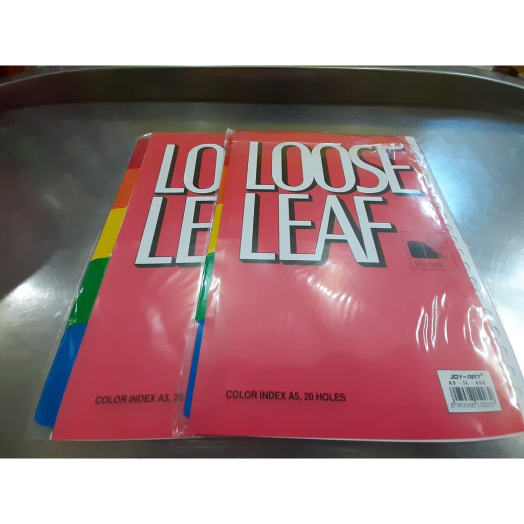 

Index Sheet JOYART A5-IL-05C/Joy-art Divider/Pembatas