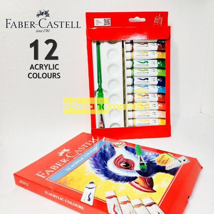 

Baru! Faber Castell Acrylic 12 Colours/ Cat Akrilik 12 Warna Terpercaya