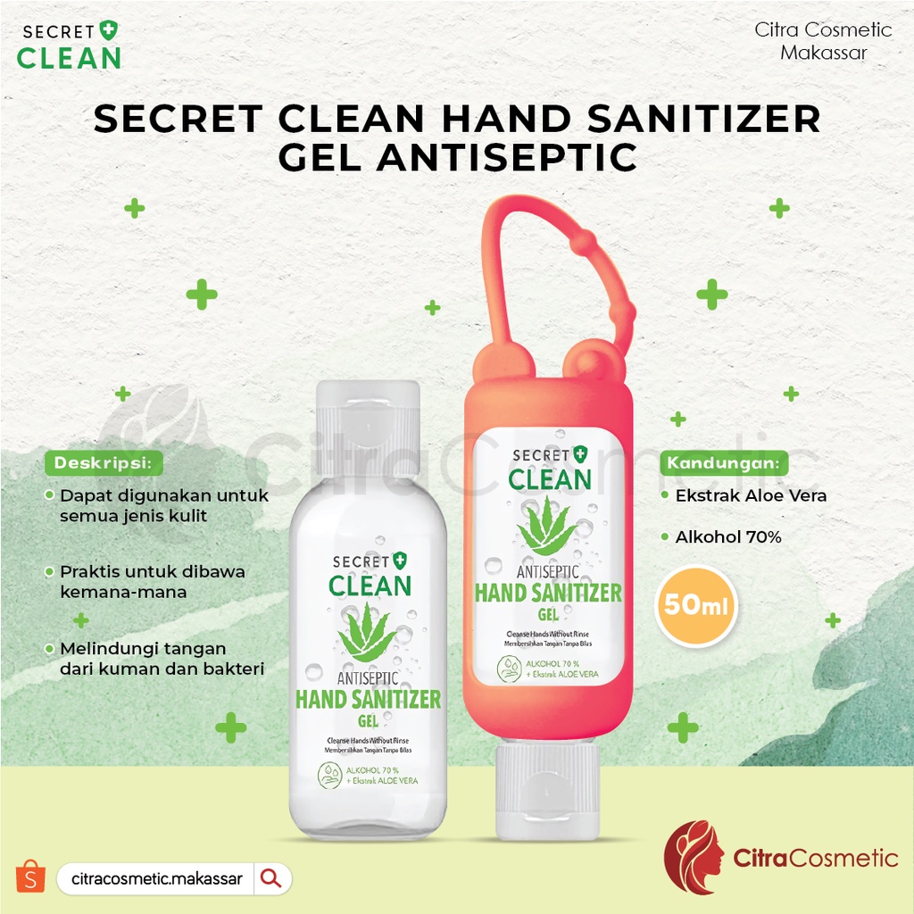 Secret Clean Antiseptik Hand Sanitizer