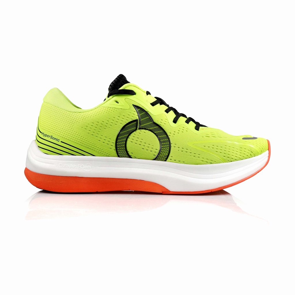 SEPATU LARI/RUNNING ORTUSEIGHT HYPERSONIC - ELECTRICITY BLACK