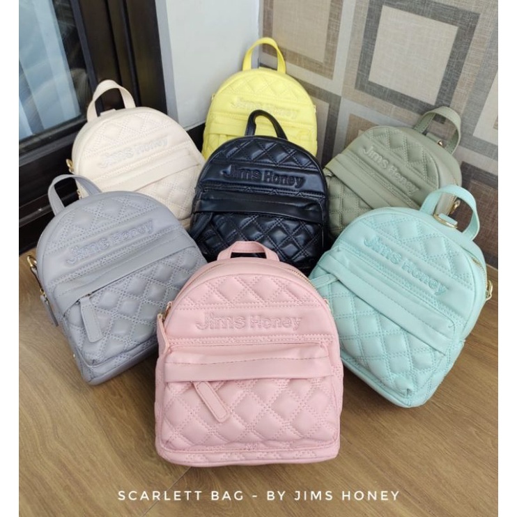 scarlet bag jims honey/tas ransel
