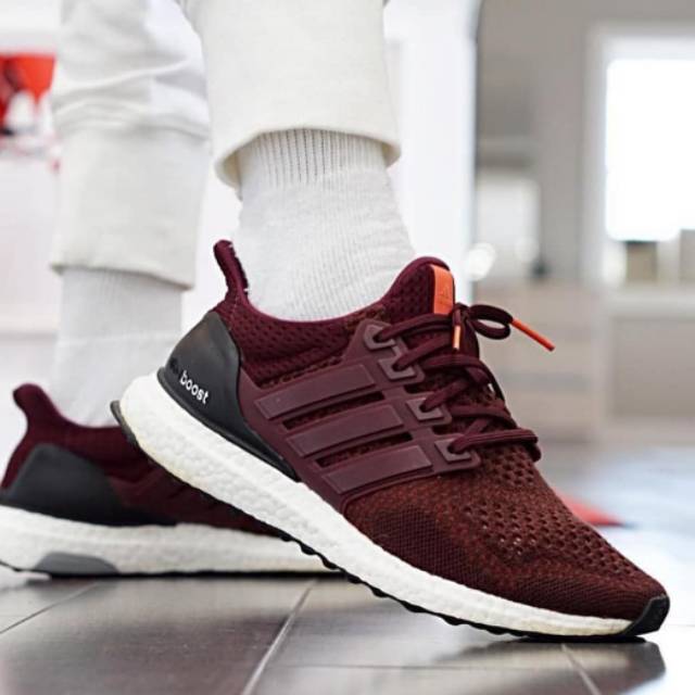 adidas ultra boost maroon