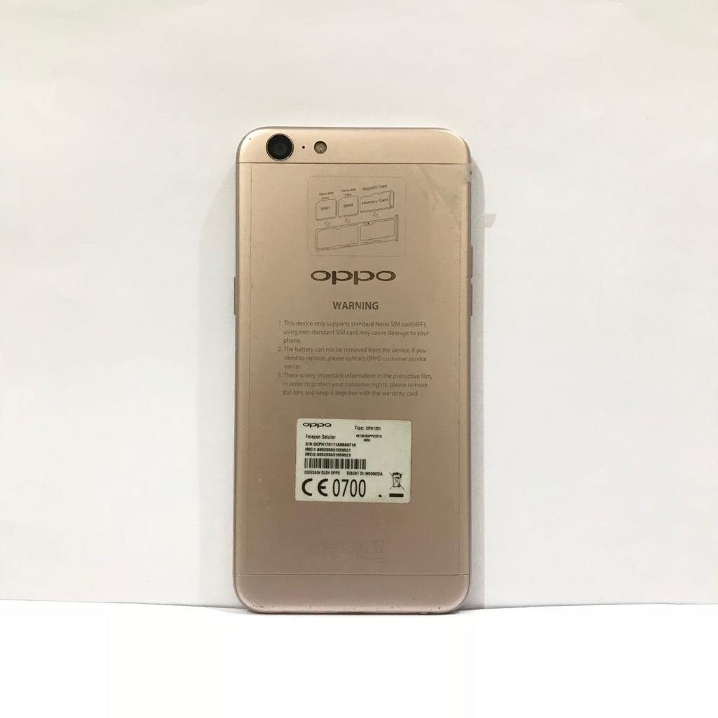 OPPO A57 3/32GB SECOND/BEKAS 100% ORIGINAL - Gold