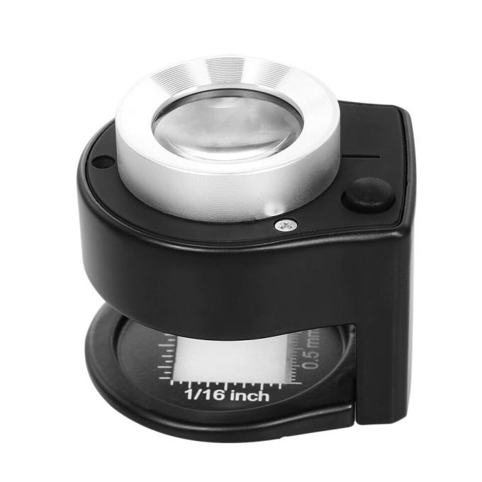 

Ready...Ready...Ready...] Kaca Pembesar Printing Logam 30X Merk Hope - 30X